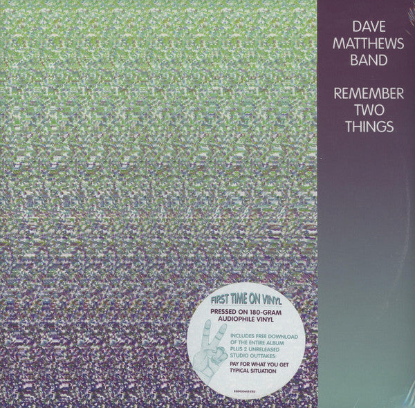 Dave Matthews Band – Remember Two Things (2LP/180G/DL Card) 🇺🇸
