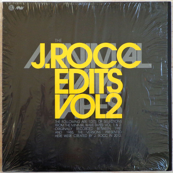 J Rocc – Minimal Wave Edits EP  Vol.2 🇺🇸