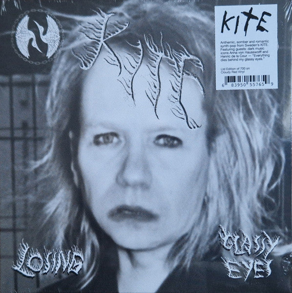 Kite – Losing / Glassy Eyes (Cloudy Red 7INCH) 🇺🇸