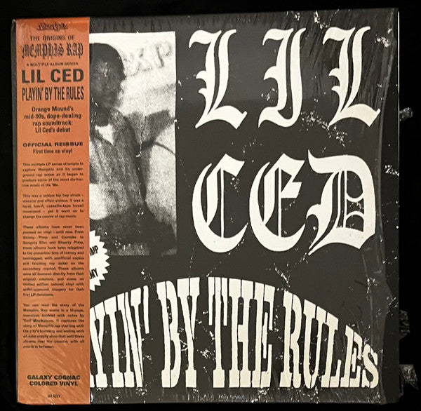 Lil Ced – Playin by the Rules (Galaxy Cognac Vinyl/2LP) 🇺🇸