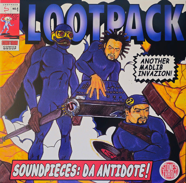 Lootpack – Soundpieces: Da Antidote! (Primary Colors Vinyl/3LP) 🇺🇸