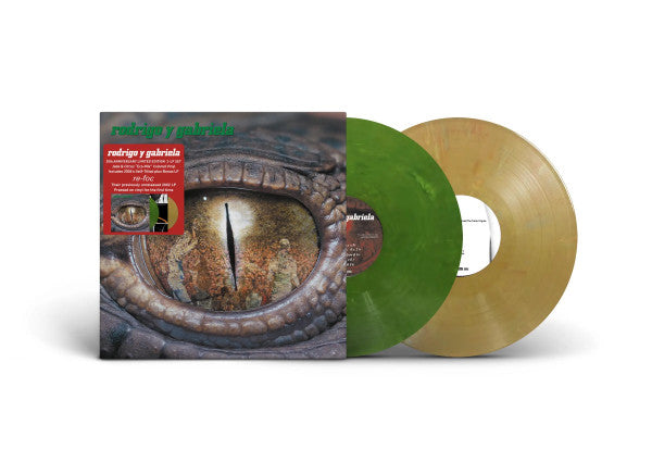 Rodrigo Y Gabriela – Rodrigo Y Gabriela (20TH Anniversary/Green/Yellow Vinyl/2LP) 🇺🇸