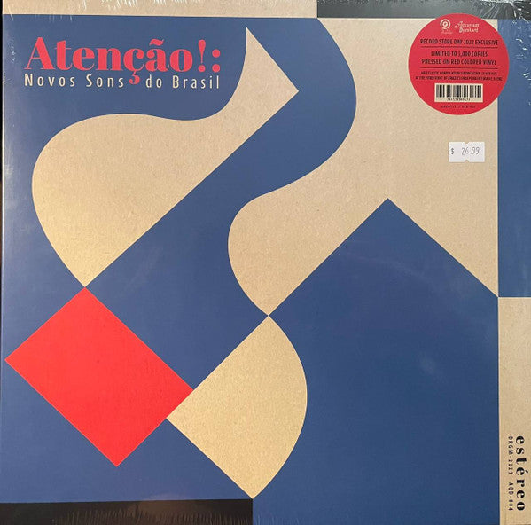 Various Artists – Atencao!: Novos Sons Do Brasil  (Color Vinyl) (RSD) 🇺🇸