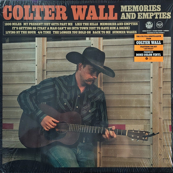 Colter Wall – Memories & Empties (Opaque Bone Vinyl) 🇺🇸