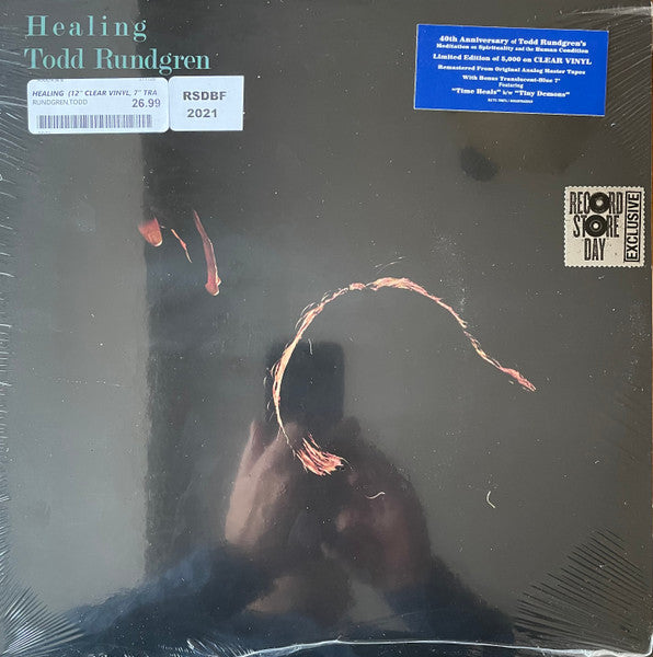 Todd Rundgren – Healing (Clear Vinyl/Translucent Blue 7INCH) 🇺🇸