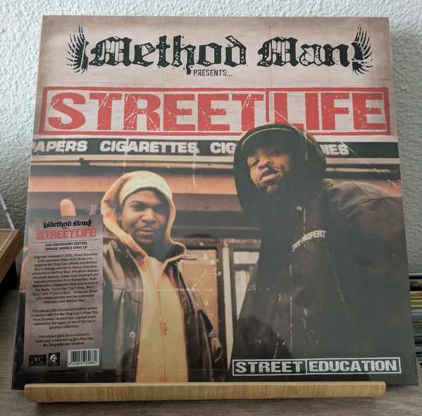 Method Man Presents Streetlife – Street Education (20TH Anniversary Edition/Limited/Deluxe/Orange Marble Vinyl) 🇺🇸