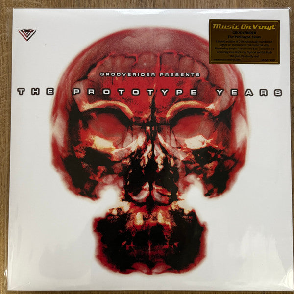 Grooverider – Grooverider Presents the Prototype Years (Translucent Red Vinyl/2LP/140G) 🇺🇸