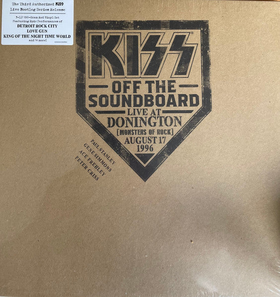 Kiss – Kiss Off the Soundboard: Live in Donington (Fruit Punch Colored Vinyl/3LP) 🇺🇸