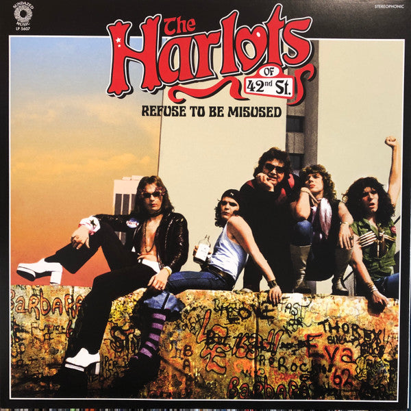 Harlots of 42ND Street – Refuse to Be Misused (Pink Vinyl) 🇺🇸