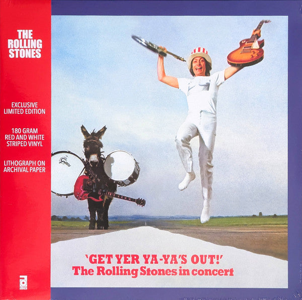 Rolling Stones – Get Yer Ya-ya's Out! the Rolling Stones in Concert (Red/White Stripe Vinyl/180G) (RSD) 🇺🇸