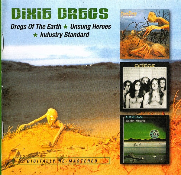 Dixie Dregs – Dregs of Earth / Unsung Heroes / Industry Standard [CD Nuevo] 💿 🇺🇸