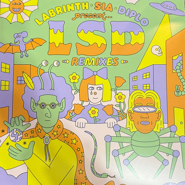 Lsd – Labrinth, Sia & Diplo Present... Lsd (Remixes) (140G/Purple Vinyl) (RSD) 🇺🇸