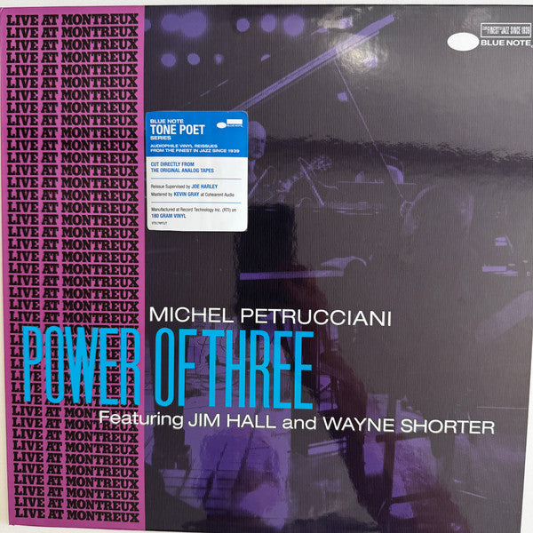 Michel Petrucciani – Power of Three (Blue Note Tone Poet Edition) (180G) 🇺🇸