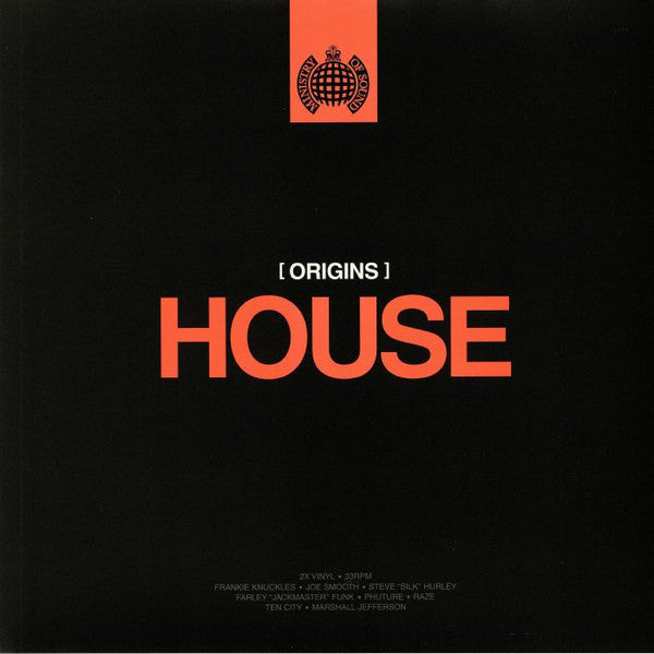 Various Artists – Ministry Of Sound - Origins Of House 🇺🇸
