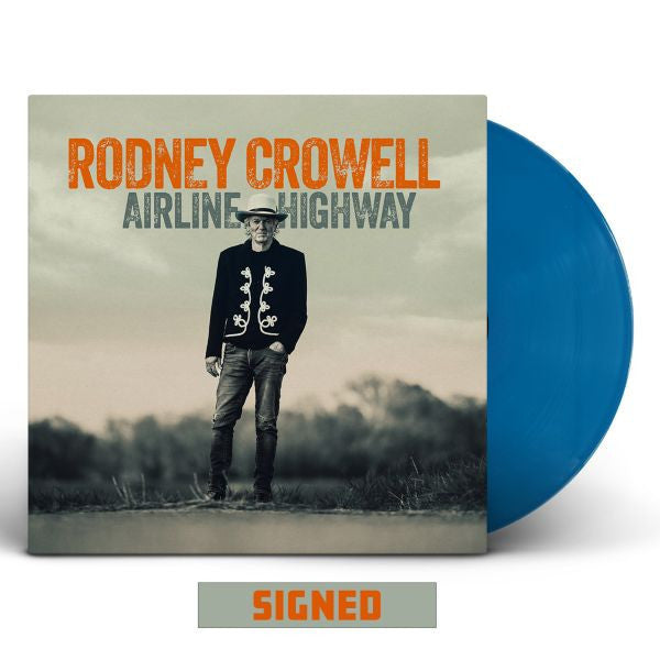 Rodney Crowell – Airline Highway (Cobalt Vinyl) (I) 🇺🇸