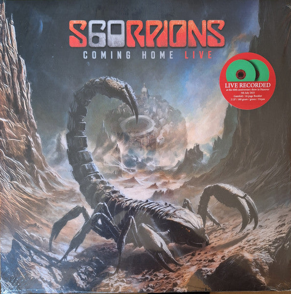 Scorpions – Coming Home Live (180G/Green Vinyl/2LP) (I) 🇺🇸