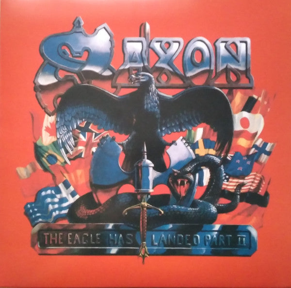 Saxon – Eagle Has Landed Part II (Translucent Red Vinyl/2LP/180G) 🇺🇸