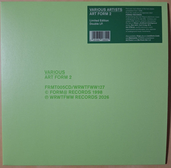 Various Artists – Art Form 2 (2LP) 🇺🇸