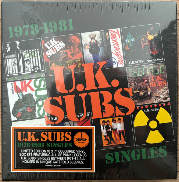 UK Subs – 1978-1981 Singles (Coloured Vinyl/10-7 Inch) 🇺🇸