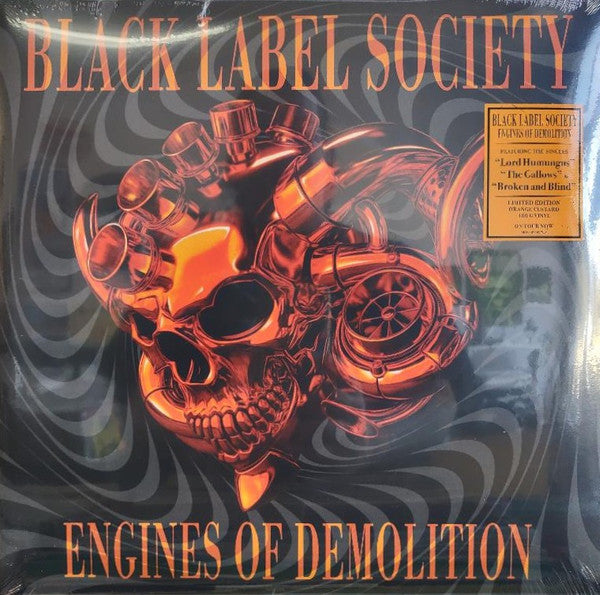 Black Label Society – Engines of Demolition (2LP/Orange/Yellow (Orange Custard) Vinyl) (I) 🇺🇸