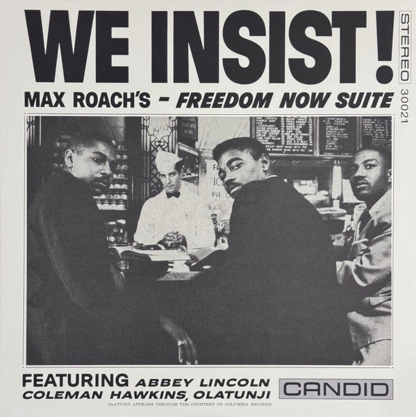 Max Roach – We Insist! (180G/Clear Vinyl) 🇺🇸