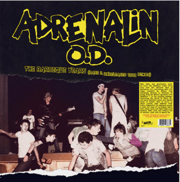 Adrenalin O.d. – Barbeque Years (Rare & Unreleased 1982 Demos) (Color Vinyl) 🇺🇸