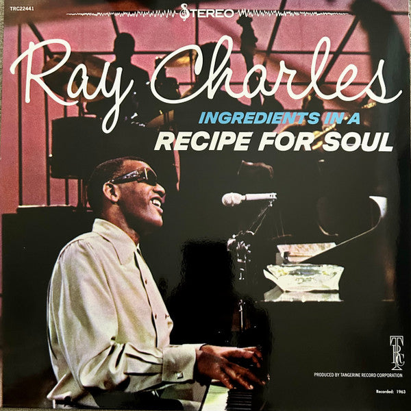 Ray Charles – Ingredients in a Recipe for Soul (Orange Vinyl) 🇺🇸