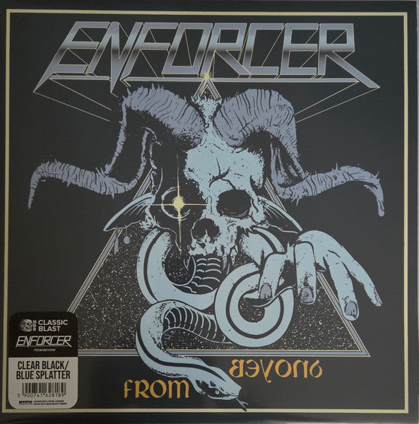 Enforcer – From Beyond (Clear W/Black/Blue Splatter Vinyl) 🇺🇸
