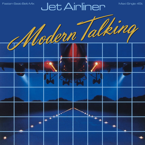 Modern Talking – Jet Airliner (Translucent Blue & Red Marbled Vinyl/180G) 🇺🇸