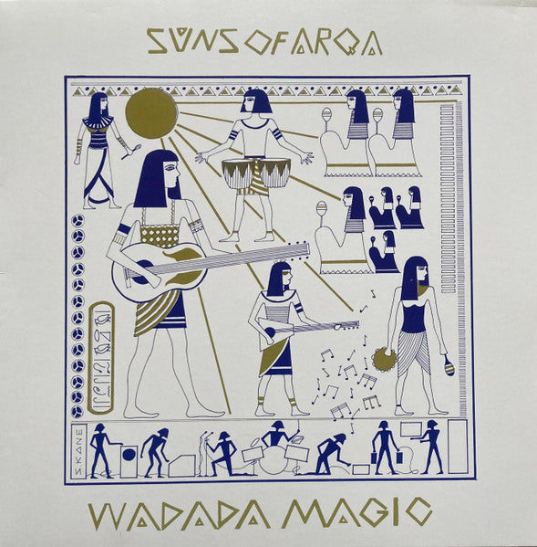 Suns of Arqa – Wadada Magic (Transparent Turquoise Vinyl) 🇺🇸
