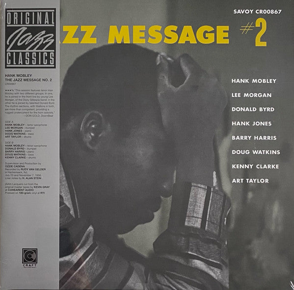 Hank Mobley – Jazz Message #2 (Original Jazz Classics Series) (180G) 🇺🇸