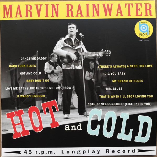 Marvin Rainwater – Hot & Cold (LP/CD) 🇺🇸