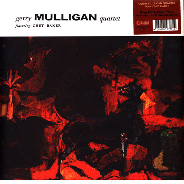 Gerry Quartet Mulligan – Gerry Mulligan Quartet (Feat. Chet Baker) (Transparent Red/Black Marble Vinyl) 🇺🇸