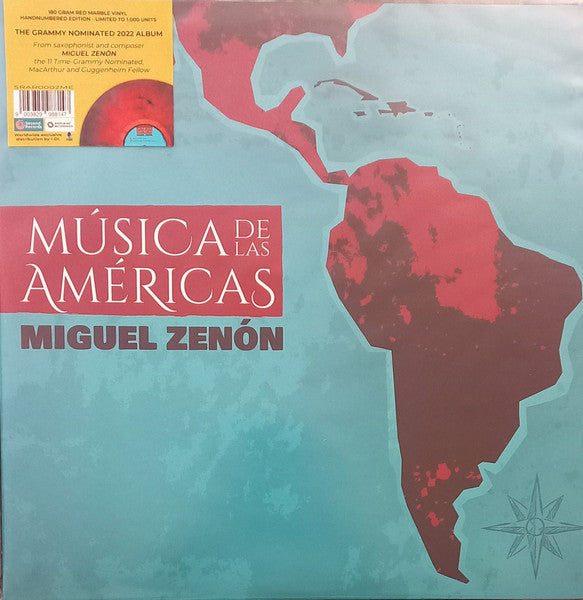 Miguel Zenon – Musica De Las Americas (Marbled Red Vinyl) (Import) 🇺🇸