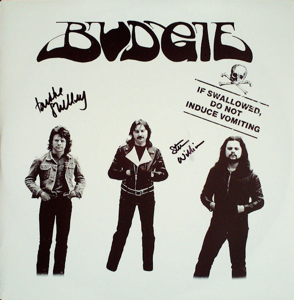 Budgie – If Swallowed Do Not Induce Vomiting 🇺🇸