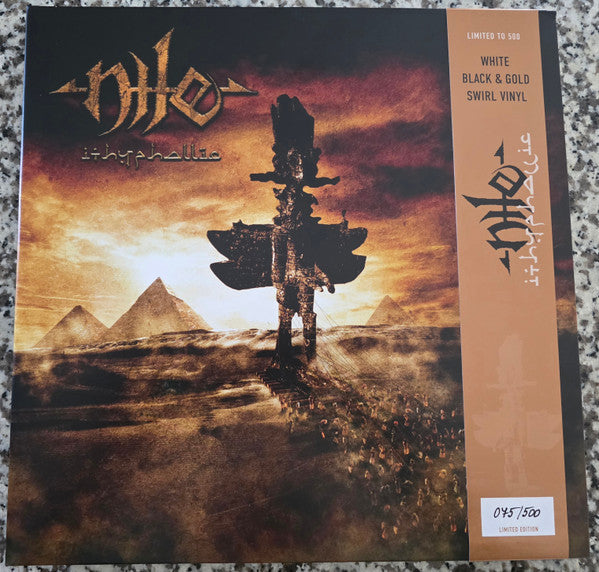 Nile – Ithyphallic (Black/Gold/White Swirl Vinyl/2LP/140G) 🇺🇸
