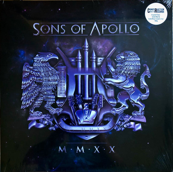 Sons of Apollo – Mmxx (2LP/180G/Crystal Clear & Solid Red & Solid Blue Vinyl) 🇺🇸