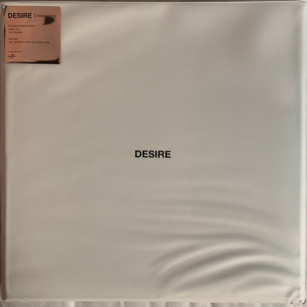 Desire Marea – Desire (X) (Limited/White Vinyl) 🇺🇸
