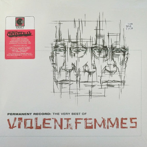 Violent Femmes – Permanent Record: the Very Best of Violent Femmes (Coke Bottle Clear Vinyl/2lp) 🇺🇸