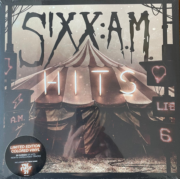 Sixx:a.m. – Hits (Translucent Red with Black Smoke Vinyl) 🇺🇸