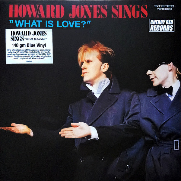 Howard Jones – Howard Jones Sings What is Love? (Blue Vinyl) 🇺🇸