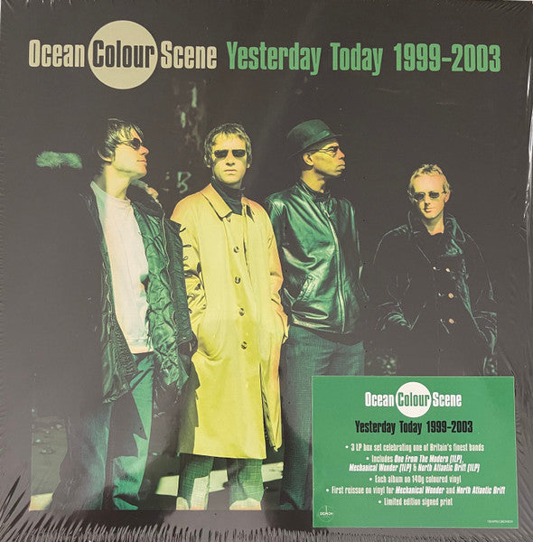 Ocean Colour Scene – Yesterday Today 1999 – 2003 (3LP/Color Vinyl) 🇺🇸