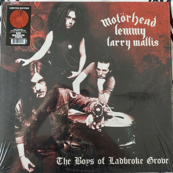 Motorhead; Larry Wallis – Boys of Ladbroke Grove (Red Marble Vinyl) 🇺🇸