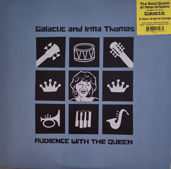 Galactic & Irma Thomas – Audience with the Queen (Clear with White Smoke Vinyl) 🇺🇸