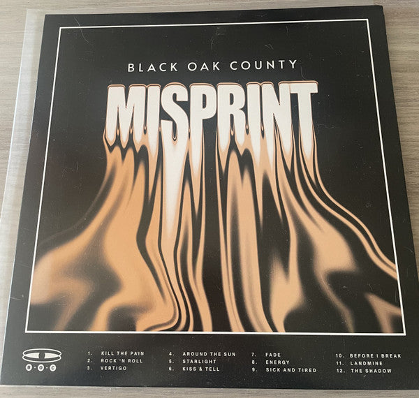 Black Oak County – Misprint (Orange Splatter Vinyl) 🇺🇸