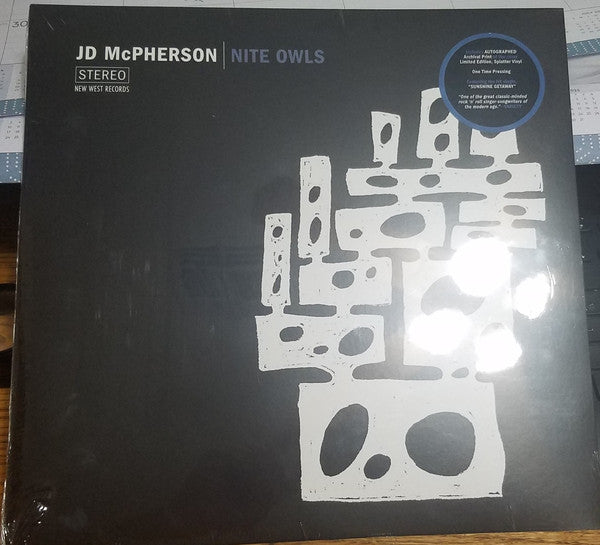 Jd McPherson – Nite Owls (White, Black & Blue Nite Owl Splatter Vinyl) (I) 🇺🇸