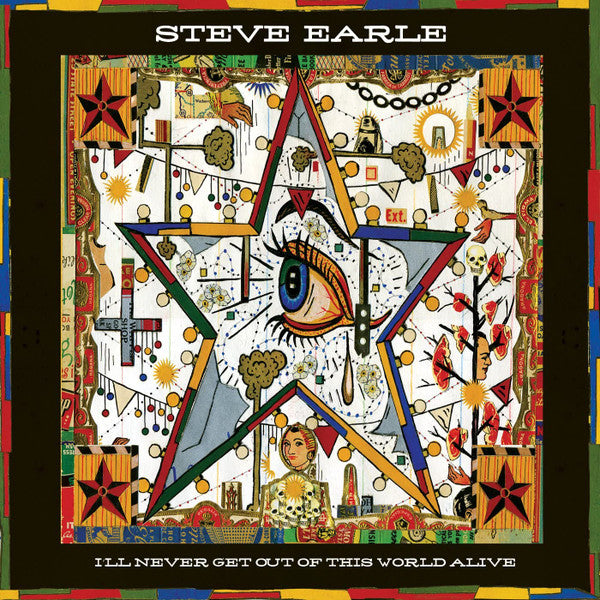 Steve Earle – I'll Never Get Out of This World Alive (Orange Vinyl) 🇺🇸