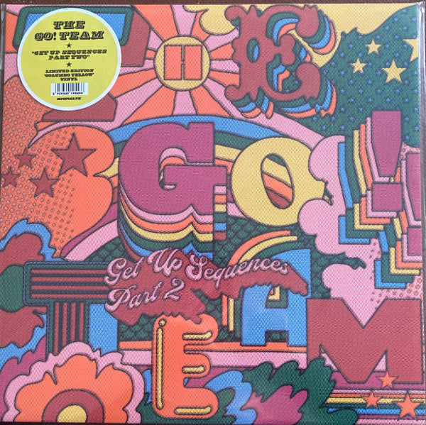 Go! Team – Get up Sequences Part Two (Columbo Yellow Vinyl) (I) 🇺🇸