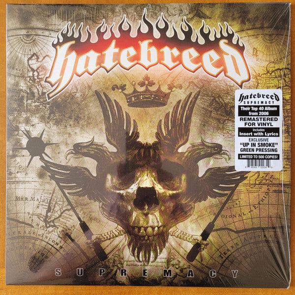 Hatebreed – Supremacy (Hazy Green up in Smoke Vinyl) 🇺🇸