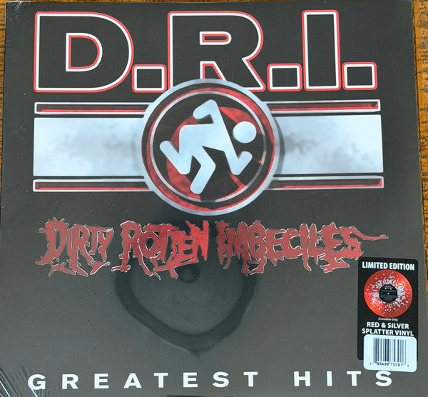 D.r.i. – Greatest Hits (Red/Silver Splatter Vinyl) 🇺🇸